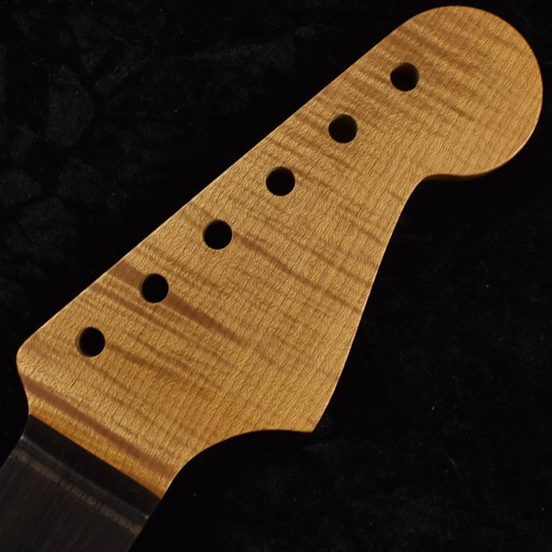 Musikraft Neck - Flame LLC Strat Maple Roasted Custom Build Strat