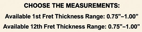Back Profile Measurement Example